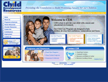 Tablet Screenshot of childdevelopmentresources.org